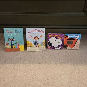 Miniature bundle of 4 kid's books